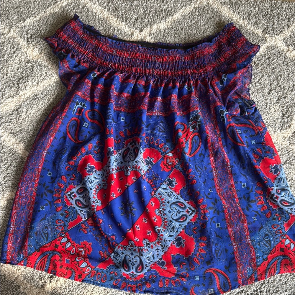 Ashley Stewart Off The Shoulder Blouse - Size 30/32